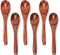 6/9/12in Wooden Spoons, 6pcs Soup Spoons Set, Small Wooden Utensils for Coffee, Tea, Jam, Sugar, Ice Cream and Bath Salts (6pcs 6in)...