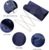 Labair Womens Evening Bag Pleated Satin Clutch Wedding Dressy Formal Handbag Crossbody Shoulder Bag...