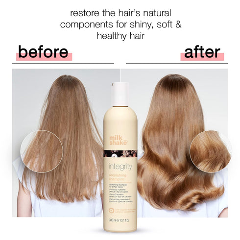 milk_shake Integrity Nourishing Shampoo - Anti Frizz Shampoo With Muru Muru Butter - Paraben And Sulfate Free, 1.7 Fl Oz...
