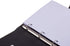 It's Academic Mini Executive Leather Portfolio Folder, 1" Ring Binder and 250-Sheet Capacity, Note Pads, and 5.5" x 8.5" Documents, 2 Pen Loops, D...