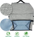 Stand Mixer Dust-proof Cover with Organizer Bag for Kitchenaid Mixer, Multi Pockets for Various Kitchen Appliance Accessories (Grey, 4.5 - 5 Quart...