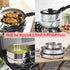 Detachable Handle Only for ROYDX Kitchen Cookware Sets Stainless Steel Pots and Pans,Removable Handle for 10,16 Pieces & 20 pieces...