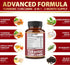 7 in 1 Turmeric Curcumin + Apple Cider Vinegar Capsules, Equivalent to 4080mg, 3 Month Supply with Ashwagandha, Ginger, Garlic Bulb, 95% Standardi...
