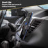 Scosche GHVWD GRAVITYDROP 3-in-1 Suction Cup or Vent Car Mount | Dash Mount, Suction Mount and Vent Clips | Adjustable Rotating Mount...