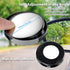 4 Pieces Blind Spot Mirrors Car Rear View Mirrors Wide View Angle Mirror Round HD Glass Convex Mirror Adjustable with Frame for Cars SUV Trucks Mi...