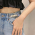 Fashion Pearl Brooch,Sweater Shawl Clip Double Faux Pearl Brooches Waist Pants Extender Safety Pins 4-14Pcs...