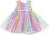 BARWA Doll Clothes and Accessories for 18 inch Dolls Mermaid Casual Tutu Dress, Outfits, Swimsuit, Underwear… (J: 2 pcs Rainbow Tutu Dresses)...