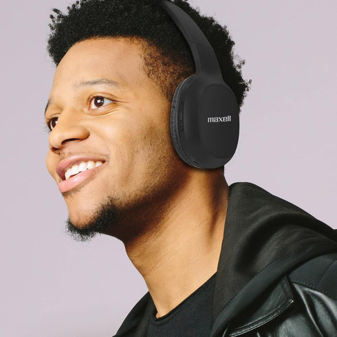 Maxell 199793 Bass 13 Bluetooth On-Ear Headphones with Microphone, Black...