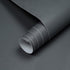 Mecpar Solid Grey Wallpaper 15.7" x 78.7" Matte Grey Contact Paper Grey Peel and Stick Wallpaper Textured Vinyl Film Self-Adhesive Removable Thick...