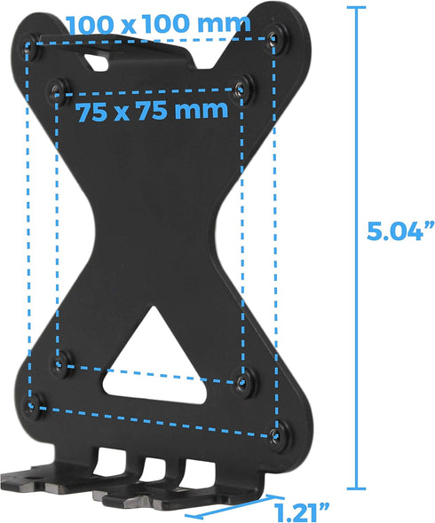 HumanCentric VESA Mount Adapter compatible with HP Pavilion 27xw, 25xw, 24xw, 23xw, 22xw, 22cwa, 27cw, 25cw, 24cw, 23cw, and 22cw Monitors...