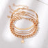 Ankle Bracelets for Women Gold Anklet Layered Beach Anklet Cuba Paperclip Anklets Dainty Link Chain Anklets Foot Jewelry Summer Beach Anklet Summe...