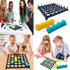 Bounce Ball Parent Child Interactive Party Table Games with 9 Cards with Different Patterns,16 Balls and 1 Game Grid,Kid,Teens and Adults Family P...