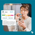 Kinsa Smart,Fever, Digital Medical Baby, Kid and Adult Termometro - Accurate, Fast, FDA Cleared Thermometer for Oral, Armpit or Rectal Temperature...