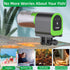 FREESEA Automatic Fish Feeder for Aquarium: Small USB Rechargeable Vacation Auto Fish Food Dispenser with Timer...