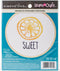 Dimensions 'Sweet' Short N' Sweet Mini Embroidery Kit for Beginners, 4''...