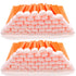 Foam Swab Sticks (100 pcs Large Rectangular Foam Tips, 5.25", Orange) Cleanroom Cleaning Swab Sponge Stick for Inkjet Printer, Optical Instruments...