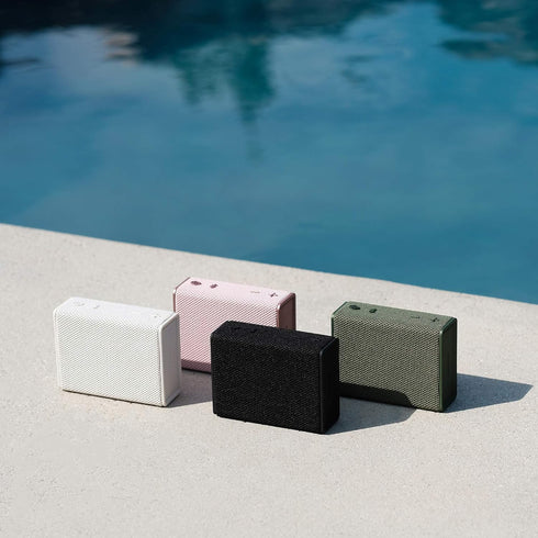 Urbanista Wireless Pocket-Sized Speaker Bluetooth 5.0, 5-Hour Play Time, Splash-Proof – Sydney, White...