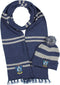 Harry Potter Hogwarts Houses Knit Scarf & Pom Beanie Set...