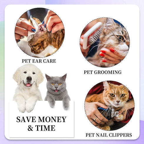 Cat Grooming Hammock Pet Hammock Cat Nail Clipper Hammock for Nail Trimming Dog Sling for Nail Clipping Dog Hanging Harness (Black XS)...