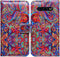 Case for Galaxy S10, Bright Paisley Pattern Flip Folio Leather Case Wallet Cover with ID Card Credit Card Slot Kickstand for Samsung Galaxy S10...