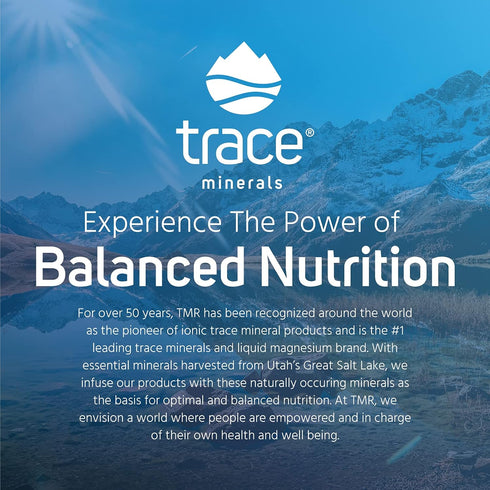 "Trace Minerals | ConcenTrace Capsules |Daily Magnesium and Potassium Supplement | Certified Vegan, Non-GMO, Gluten-free | Tasteless | 90 Capsules...