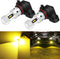 PHINLION 9006 Yellow Fog Light Bulbs 3800 Lumens Super Bright HB4 9006LL LED Bulb Replacement for Car Truck SUV Fog Lights or DRL Lamps, 3000K Gol...