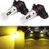 PHINLION 9006 Yellow Fog Light Bulbs 3800 Lumens Super Bright HB4 9006LL LED Bulb Replacement for Car Truck SUV Fog Lights or DRL Lamps, 3000K Gol...