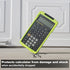 Calculated Industries 5032-5 Armadillo Gear Hard Protective Calculator Case in Lime Green...