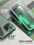i-Blason Ares Case for iPhone 13 Pro 6.1 inch (2021 Release), Dual Layer Rugged Clear Bumper Case with Built-in Screen Protector (Green)...