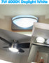 JD E11 Led Candelabra Bulbs 75 Watt Equivalent Dimmable, E11 7W 750LM Daylight White 6000K, T3 T4 JD E11 120V Mini Candelabra Base for Ceiling Fan...