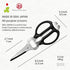 Seki Japan Left Handed Multifunctional Kitchen Scissors, Stainless Steel Blade Soft Grip Kitchen Shears...