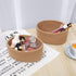 ?2 Pack?ABenkle Small Woven Baskets, Tiny Oval Shallow Storage Baskets, Mini Cotton Rope Empty Decorative Basket, Boho Little Organizer Bins for B...