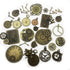Youdiyla 100g Steampunk Clock Face Dial Pointer Charm Pendant, Mix Antique Metal Pendant Supplies Findings for Jewelry Making (Bronze HM71)...