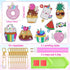 MTLEE 10 Sets Arts and Crafts for Kids Ages 8-12 5D Diamond Painting Keychain Kits Gem Art Kits for Girls Crafts Gem Painting Kits Diamond Art Gif...