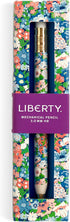 Galison Liberty Margaret Annie – Mechanical Pencil Featuring Hand Drawn Perennials From Margaret Annie Print with Refillable Lead and Eraser...