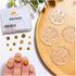 KEOKER Flower Polymer Clay Molds - 4 Pcs flower & Leaf Polymer Clay Molds for Jewelry Making, Daisy Miniature Clay Molds, Polymer Clay Molds for P...