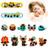 Stick-on Fever Cartoon Stickers Forehead Fever Kids Cartoon Stickers Temperature Fever Patch for Kids Baby Adults Home Office Supplies (Cute Style...