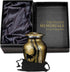 Trupoint Memorials Small Urns for Human Ashes Keepsake, Camouflage and Hunters Decorative Mini Cremation Urn for Adult Men and Women, Golden...