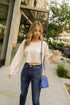 FashionPuzzle Saffiano Small Dome Crossbody bag with Chain Strap...