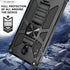 Ailiber Case for Cricket Icon 2, Cricket Icon 2 U325AC Phone Case with Screen Protector Tempered Glass, for Magnetic Car Mount, Kickstand Holder, ...
