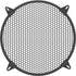 10 inch Speaker Grill, Blck Subwoofer Metal Steel Mesh Speaker Cover, Waffle Protector Guard, Decorative Car Audio Grille with 4 pcs Grills Clamps...
