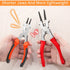 SPEEDWOX MIG Welding Pliers Multi-Function Mig Welder Plier Mig Nozzle Cleaner Slag Hammer Wire Cutter Scraper Files for Scraping Spatter Gripping...