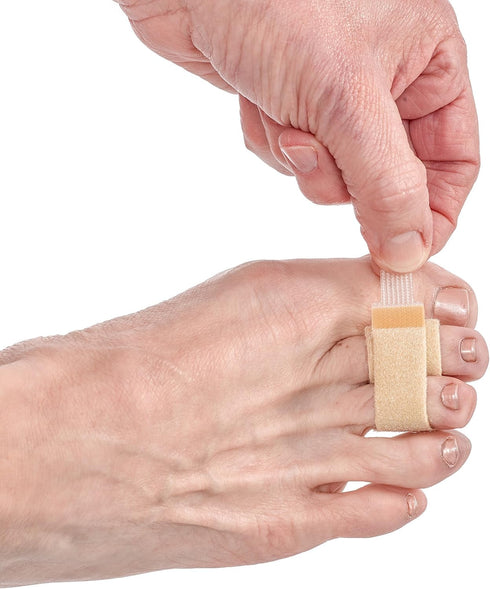 3pp Toe Loops for Hammertoes, Broken or Overlapping Toes, Wide Pack of 5...