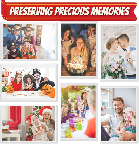 DIYSELF Magnetic-Picture-Frame, 14 Pack Magnetic Picture Frames for Refrigerator 4x6, Photo Magnets 4x6 Pictures Frame for Fridge...