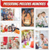 DIYSELF Magnetic-Picture-Frame, 14 Pack Magnetic Picture Frames for Refrigerator 4x6, Photo Magnets 4x6 Pictures Frame for Fridge...