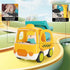 Friction Powered Push and Go Inertia Cars Small Dump Truck with Music Sound and Light Construction Vehicles Toy Trucks 1st Birthday Gifts for Kids...