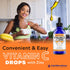 FWS Liquid Vitamin C + Zinc - Pure Ascorbic Acid + Zinc - 4oz - 120 Servings - Organic, Non-GMO, Vegan - Bioactive Vitamin C - Immune Support, Ski...