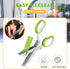 Herb Scissors Set - Updated 2025 Cool Kitchen Gadgets for Cutting Fresh Garden Herbs - Herb Cutter Shears with 5 Blades and Cover, Sharp and Anti-...