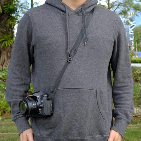 Film Camera Strap, Quick Release Slim Camera Strap for Mirrorless Camera SLR Medium DSLR Camera Black...