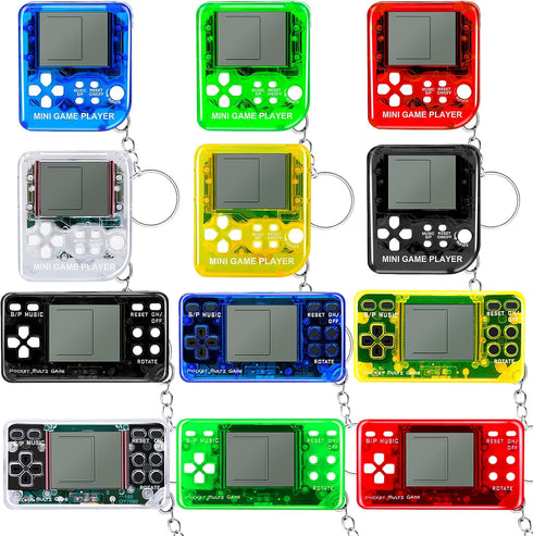 12PCS Video Game Party Favors Video Game Birthday Party Favors Keychains for Kids Video Game Keychains for Backpack Birthday School...